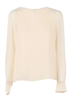 Max Mara Demian long-sleeve blouse - Neutrals