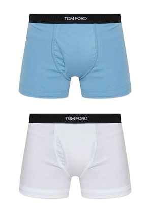 TOM FORD logo-waistband boxers (pack of two) - Blue