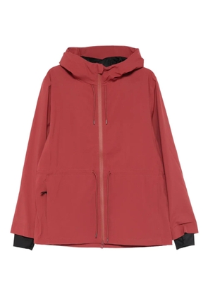 Rains zip-fastening coat - Red
