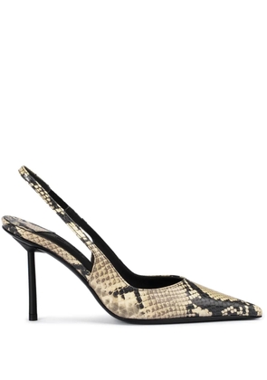 Le Silla 80mm Bella pumps - Neutrals