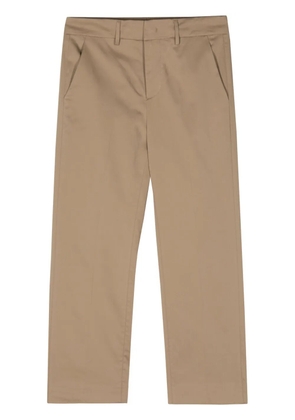 DONDUP Meli satin trousers - Neutrals