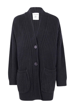 Semicouture drop-shoulder cardigan - Black