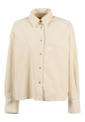 7 For All Mankind Nina corduroy shirt - Neutrals