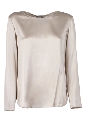 Max Mara moldava long-sleeve top - Neutrals