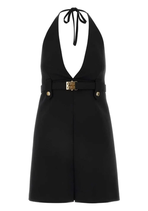 Miu Miu belted minidress - Black