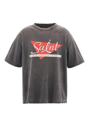 SAINT MXXXXXX Furious 7-graphic T-shirt - Grey