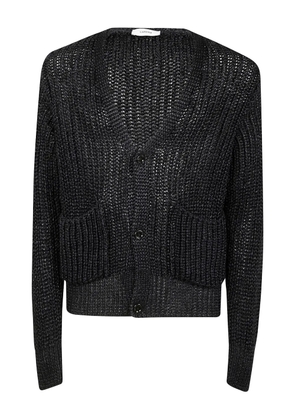 Lardini v-neck cardigan - Blue