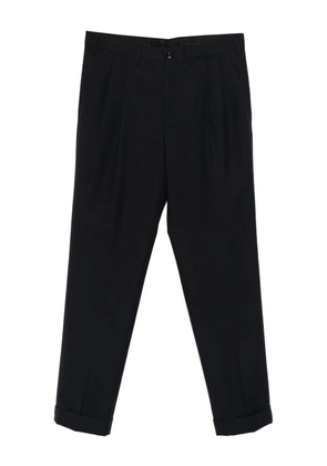 Dell'oglio pleated cuffed trousers - Blue