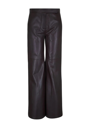 Dorothee Schumacher leather trousers - Brown
