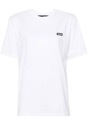 ROTATE BIRGER CHRISTENSEN logo-patch T-shirt - White