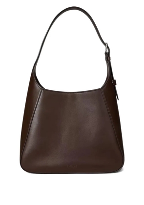 Lauren Ralph Lauren curved-handle tote bag - Brown