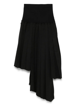 Rokh pleated midi skirt - Black