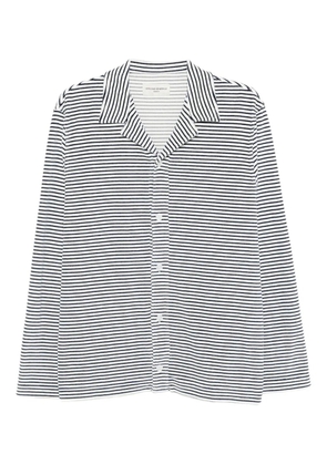 Officine Generale Kai striped shirt - White