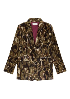 MALIPARMI Lily's Ballet floral pocket jacket - Grey