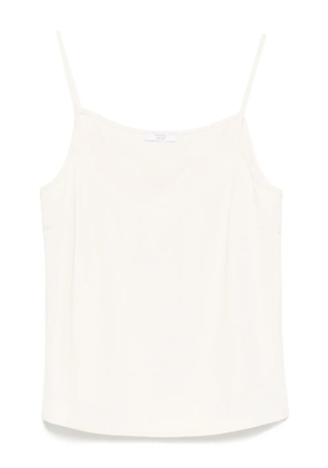 Peserico V-neck top - Neutrals