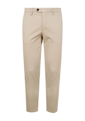 michael coal stretch-cotton pants - Neutrals
