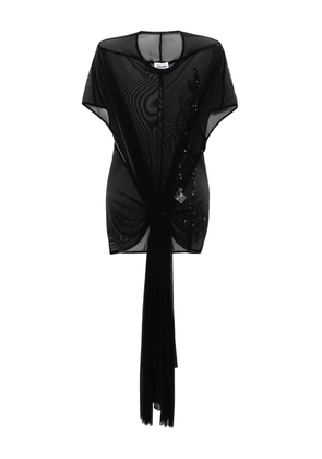 Jean Paul Gaultier short-sleeved top - Black