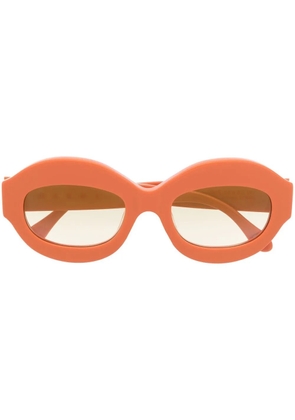 Marni Eyewear G1E oval-frame sunglasses - Orange
