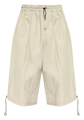 Discord Yohji Yamamoto cropped palazzo pants - Neutrals
