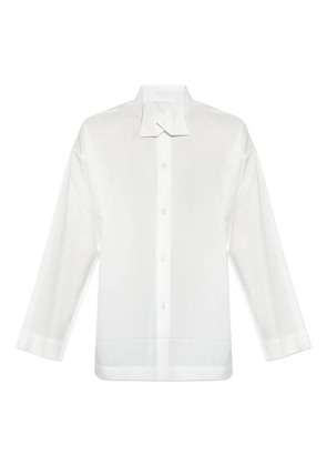 Homme Plissé Issey Miyake collar buttoned shirt - White