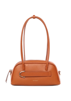 Coccinelle pebble leather shoulder bag - Brown