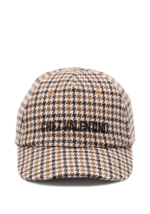 Valentino Garavani houndstooth check hat - Neutrals