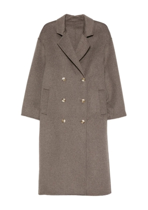 LouLou de Saison double-breasted wool-cashmere coat - Neutrals