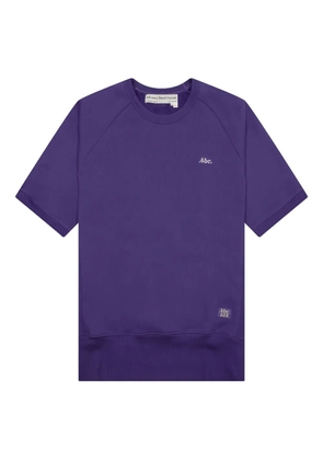 Advisory Board Crystals raglan-sleeve logo-embroidered sweatshirt - Blue