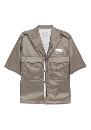 Kolor short-sleeved shirt - Neutrals