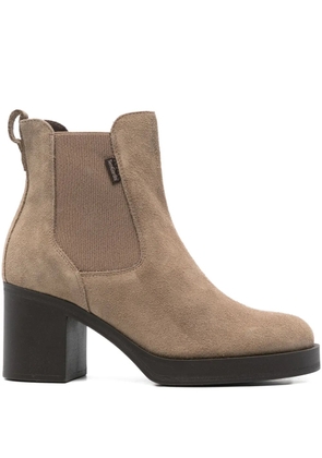 NERO GIARDINI leather Chelsea boots - Neutrals