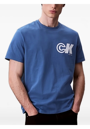Calvin Klein logo-print T-shirt - Blue