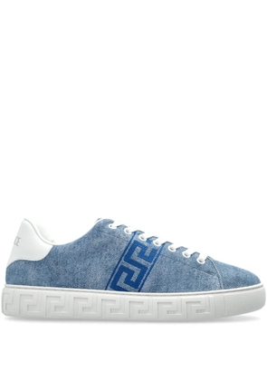 Versace Greca-detail sneakers - Blue