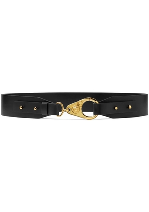Versace La Medusa leather belt - Black