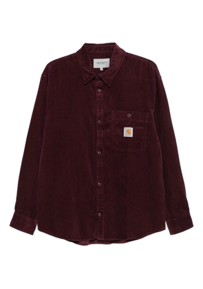 Carhartt WIP corduroy shirt - Red