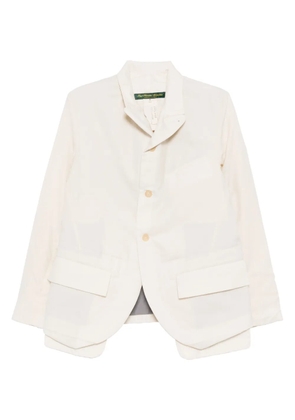 PAUL HARNDEN wool pocket blazer - Neutrals