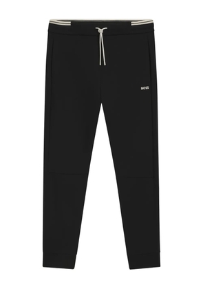 BOSS panelled drawstring track pants - Brown
