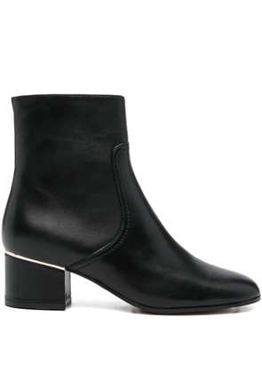 Lola Cruz 50mm leather ankle boots - Black
