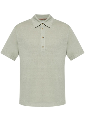 Paul Smith linen polo shirt - Green