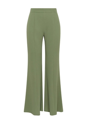 MALIPARMI flared trousers - Green