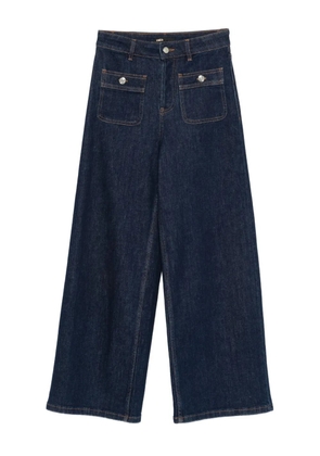 Maje stretch-cotton jeans - Blue