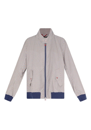 Kiton enamelled button pattern jacket - Neutrals