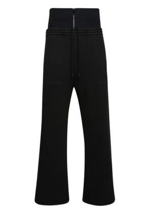 Off-White Bookish high-waisted wide-leg trousers - Black