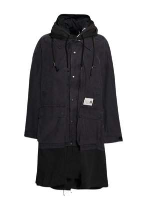 Maison MIHARA YASUHIRO cotton coat - Black