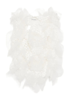 RÓISÍN PIERCE Floating Little Fleurs blouse - Neutrals