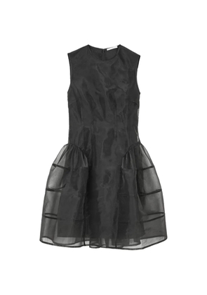 Cecilie Bahnsen Claudie panelled mini dress - Black
