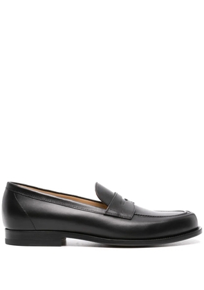 Scarosso Austin leather loafers - Black