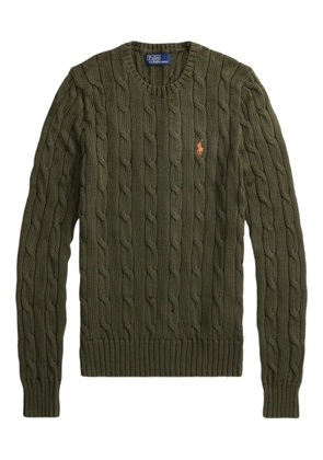 Polo Ralph Lauren cable-knit long-sleeve sweater - Green