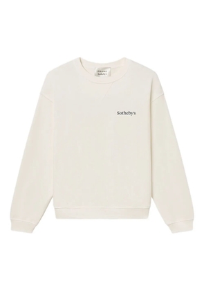 FRAME x Sotheby's graphic sweatshirt - Neutrals