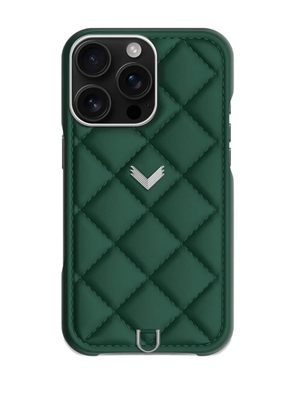 VELANTE leather iPhone 16 Pro Max phone case - Green