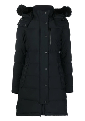 Moose Knuckles Watershed hooded parka coat - Black